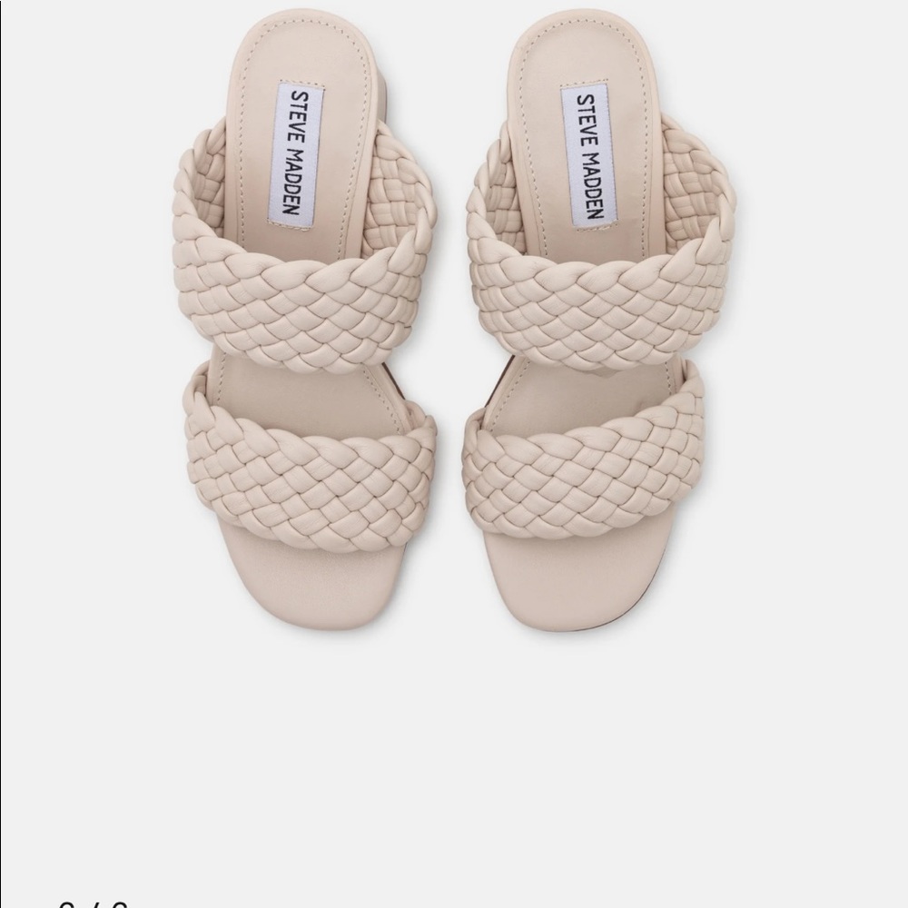 Cream Sandals